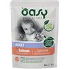Oasy Umido Gatto Bocconcini Adulto Salmone 85 g