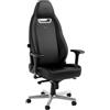 noblechairs Sedia gaming Noblechairs Legend in pelle PU Argento/Nero