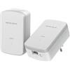 MERCUSYS Kit powerline Mercusys AV600 600Mbps Bianco 2pz [MP300 KIT]