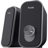 Trust Altoparlanti Trust Ador 2.0 per pc con cavo 6W Nero [25670]