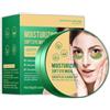 Montegoni 60 cuscinetti per occhi idrogel con acido ialuronico e 10 vitamine - Maschera idratante anti-invecchiamento contro rughe, occhiaie e borse lacrimali - Toppe rinfrescanti per occhi stanchi