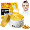 Montegoni Patch Occhi Antirughe 60 Pcs Oro 24k, Collagene Patch Occhiaie e Borse, Maschera Occhi Riduce le Rughe e le Linee Sottili, Migliora e Rassoda la Pelle degli Occhi, Contorno Occhi Idratante