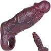 CSEDF-CRYP Guaina Fallica Realistico, Guaina Pene per Uomo, Estensore Allunga Prolunga Pene Indossabile Uomo, Allungamento del Pene Maschile, Sex Toys Sessuali per Uomini Sexytoysys Coppia, 6.7IN