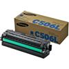 HP Toner Originale HP Samsung CLTC506LELS SU038A C506L C Ciano 3500 Pagine
