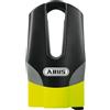 ABUS Serratura a disco freno Granit Quick 37/60 Maxi + Mini - serratura per moto con livello di sicurezza 15 - grillo spesso 11 mm - altezza grillo 50 mm, giallo