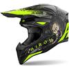 AIROH Casco Cross AIROH WRAAAP DARKNESS - (Matt)