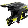 AIROH Casco Cross AIROH WRAAAP CONQUER - (Yellow Matt)