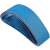 VEVOR Nastro Abrasivo 100 x 915 mm, Set Nastro Abrasivo, Grana 40, 60, 80, 120, 240, 10 pezzi Nastri Abrasivi Misti in Zirconia Misti per Levigatrice a Nastro, Lucidatura dei Metalli