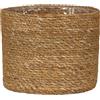 Scheurich Seegras 22 - Vaso da vimini in erba marina, diametro 22 cm, altezza 19,5 cm, 7,5 l Vol.