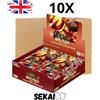 ONE PIECE PRB-02 SEALED CASE 10X BOOSTER BOX ENGLISH THE BEST VOL 2 PRB02 PRB2