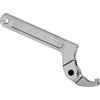 HECHKJ C Chiave per Regolazione, C Chiave a Gancio Regolabile in Argento, Chiave A C Chiave Regolabile,Testa Quadrata da 32-76 mm