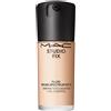 Mac Studio Fix Fluid SPF15 NC12 Fondotinta Copertura Modulabile SPF15 30 ml Fluido SPF