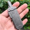 T-Conceal Appositamente progettato per adulti, giocattolo EDC Zappel-Slider in metallo, stampa meccanica, aspetto a forma di spada, allevia efficacemente la tensione. (grigio)