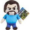 Mattel Peluche Minecraft, bambole morbide da collezione da 8 pollici, ispirate al videogioco Steve Jack,