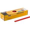 FELLOWES SCATOLA 50 DORSETTI 3MM ROSSO TONDO