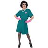 Smiffys Rocky Horror Show Frank-N-Furter Costume Chirurgico, Abito, guanti e collana Halloween
