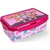 p:os PAW Patrol Lunch Box per Bambini con Scomparti - Bento Box Antigoccia per Bambine - Portamerenda per Asilo e Scuola, Leggera e Facile da Aprire