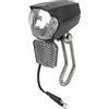 M-Wave Apollon E30 - Fanale anteriore per bicicletta elettrica, unisex, taglia unica, colore: Nero