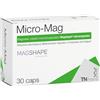Tn Pharma Micro-Mag, Magnesio Ossido Microincapsulato Magshape, Sapore Neutro, 30 Capsule, Senza Glutine, Senza Lattosio, 300mg, Contro la Stanchezza
