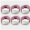 MARUSSIA Elise by Permin - Lussuoso filato di cotone cashmere (25 g/115 m) (06 rosa)