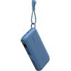 Belkin Power Bank, Caricabatterie Portatile USB-C da 20.000 mAh con 2 porte tipo C e 1 porta USB-A, display digitale, ricarica da 20 W per iPhone 16, Samsung Galaxy S25, Pixel 9, iPad e altri, Blu