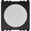 ETTROIT Lampada Segnapasso LED 2 Moduli 220V 6000K con Interruttore Click On/Off Serie VENUS Compatibile Vimar Arké - VA0302
