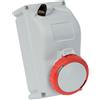 FANTON Presa Interbloccata da Parete 3P+N+T 16A 400V IP67 Rosso - SKU 73345