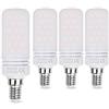 HZSANUE Lampadine LED 15W, 120W Lampadine a Incandescenza Equivalenti, 1500Lm, 3000K Luce Bianca Calda, E14 Vite Piccola Edison, Confezione da 4