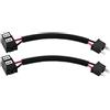 Yctze H7 Fari Fendinebbia Prolunga Connettore/Spina/Adattatore Cavo adattatore in ceramica H7 conector ceramico h7 X1m321