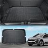 ECOZEN Vasca Baule per Dacia Sandero 3/Sandero Stepway 3 2021-2025 3D Specifica TPE superiore Proteggi Bagagliaio auto Tappetino del bagagliaio bordino rialzato resistente impermeabile tutte stagioni