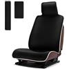 EVOOOR Coprisedile auto in neoprene - Protezione braccioli e cinture di sicurezza - Resistente a macchie (olio, sudore) - Facile da pulire - Fissaggio antiscivolo - Per viaggi, bambini, cani