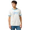 Wrangler tè Lottatore, Vintage Bianco, M