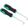PATIKIL O-Ring 90 Gradi Pick 228mm, 2pz Olio Guarnizione Guarnizione Precisione Cacciavite Estrattore Rimozione Rimozione Strumento, Blu