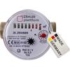 ZÄHLER plattform Contatore dell'acqua 2025, con timer realizzato in Germania, Qn 1,5 BL 80 mm, 3/4 pollici