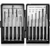 Haizibo Set di cacciaviti da 11 pezzi, set di attrezzi per orologi, cacciaviti di precisione, mini set di cacciaviti, piccolo kit di riparazione per occhiali (con 1 pezzo magnete forte)
