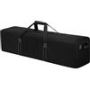 YoKelly Borsone grande per viaggi e campeggio, borsone grande, borsa per attrezzatura sportiva, con manici su 2 lati, Nero , 52 inch, borsa tenda