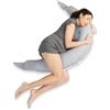 Koala Babycare Cuscino Gravidanza per Dormire XXL Sfoderabile - Cuscino Allattamento Ipoallergenico ed Ergonomico - Federa esterna 100% Cotone
