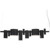 OLUCE lampada a sospensione DANCING QUEEN - 456-NERO