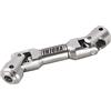 INJORA Albero di Trasmissione Acciaio Inossidabile Resistente per Axial SCX10 90046 AXI03007 TRX4 Redcat Gen8 1/10 RC Car Crawler Upgrade