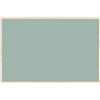 Bi-Office Lavagna Magnetica Earth New Basic Olive Tree, 58,5 x 38,5 cm, Superficie in Acciaio Laccato, Cornice in Pino Naturale