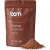 BAM Cacao in Polvere - Cacao Amaro in Polvere 100% Puro, Senza Glutine, Ideale per Dolci, Biscotti e Decorazioni, 500 g
