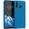 kwmobile Cover per Huawei P30 Lite Custodia - Back Case per Smartphone in Silicone TPU - Protezione Gommata - blu indaco