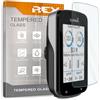 REY Pellicola salvaschermo per Garmin Edge 820 - Edge 520 - Edge 520 Plus, Vetro temperato, di qualità Premium