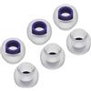 Yinyoo 6 PEZZI/3 PAIA Gommini per Auricolari TRI Clarion in Silicone Sostitutivi, Gommini in Gomma per Riduzione del Rumore (IEM) con da 4,5-5,5 mm, Compatibili con KZ ZS10 PROX, ZS12 PROX (Viola, M)