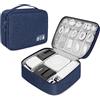 XINGXINRONG Borsa Accessori Elettronici, Elettronica Viaggio Borsa Custodia Cavi Organizzatore per Caricatore Portatile, Chiavetta USB, Auricolare, Scheda SD,Power Bank, Hard Disk, 1 CONFEZIONE