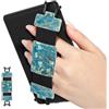 MoKo Cinturino Universale per 6 - 8 E-Reader e tablet, Cinturino Morbido da Mano Supporto Leggero con Fascetta Elastica Impugnatura per Tablet ad Alta Elasticità, Albicocchi in fiore