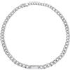 Breil Gioiello Collezione LOGOMANIA, COLLANA UOMO IN ACCIAIO COLORE SILVER misura 52 - TJ3070, 52, Lega di acciaio, Nessuna pietra preziosa