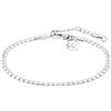 ECHTZEIT The Y-Sleek - Bracciale in acciaio INOX, lunghezza 21 cm, 210 mm, Acciaio inossidabile, Nessuna pietra preziosa