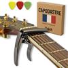 Takit Capotasto Per Chitarra Acustica O Elettrica - NUOVO - Anche Per Ukulele, Banjo E Mandolino - Alte Prestazioni Professionali - Realizzato In Lega Di Zinco - Bronzo
