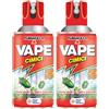 Vape Insetticida, Contro le Cimici e Ragni, Spray ad Azione Rapida, efficace in pochi secondi, 300ml (Confezione da 2)
